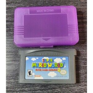 Super Mario World: Super Mario Advance 2 -GameBoy Advance GBA - Refurbished